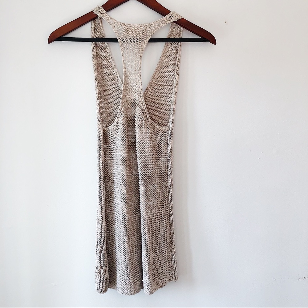 Knit Racer Back Tank - Picture 6 of 6